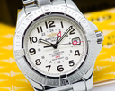 Breitling Colt GMT Silver Dial SS / SS Ref. A32350