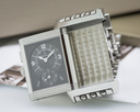 Jaeger LeCoultre Reverso Duo Night / Day Manual Wind SS / SS Ref. Q2718410 