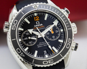 Omega Planet Ocean Co-Axial Chronograph Black Dial SS / Rubber Strap Ref. 232.32.46.51.01.005