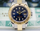 Rolex Yachtmaster Ladies Blue Dial 18K / SS Ref. 169623
