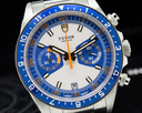 Tudor Heritage Chronograph Silver Dial w/Blue Counters SS Ref. 70330B-0001