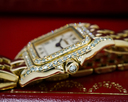 Cartier Ladies Mini Panthere 18K YG Diamond Case Quartz Ref. 