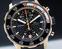 IWC IW 18K Rose Gold Aquatimer Flyback Chronograph Rubber Ref. IW376905