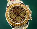 Rolex Cosmograph Daytona 18k Yellow Gold / Diamonds LEOPARD Ref. 116598