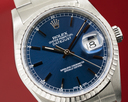Rolex Datejust Blue Dial SS Oyster Ref. 16220