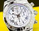 Breitling Chronomat 44 B01 White Dial SS / SS Ref. AB011012/A690