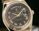 Rolex Day-Date Presidential II Rose Gold Romans Ref. 218235