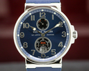 Ulysse Nardin Marine Chronometer Blue SS / Blue Rubber Ref. 263-66-3/623