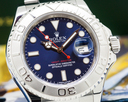 Rolex Yacht Master SS Blue Dial / Platinum Bezel Ref. 116622