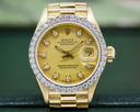 Rolex Datejust Yellow GOld President / Diamond Bezel Ref. 69178