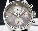 IWC Pilot Spitfire Chronograph SS Silver Dial Ref. IW387809
