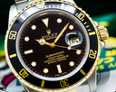 Rolex Submariner Black Dial 18K Yellow Gold / SS Ref. 16803