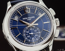 Patek Philippe Chronograph Annual Calendar Platinum / Blue Dial Ref. 5905P-001