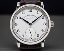 A. Lange and Sohne 1815 18K White Gold Silver Dial Ref. 235.026
