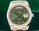 Rolex Day Date Presidential Everose Gold Green Dial 40MM Ref. 228235