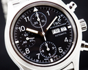 IWC Pilot Chronograph Black Dial SS / Bracelet Ref. IW370607