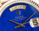 Rolex Day Date BLUE LAPIS Dial Yellow Gold / FULL SET Ref. 18038 Lapis