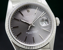 Rolex Datejust Grey Tapestry Dial SS Jubilee Ref. 16220