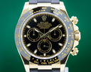 Rolex Daytona Black Dial 18K Yellow Gold / Rubber Ref. 116518LN