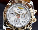 Breitling Chronomat 41 MOP Dial Rose Gold Bezel Diamond Markers Ref. CB014012/A723