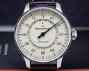 MeisterSinger Perigraph SS Ivory Dial Ref. AM1003