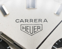 Heuer Vintage Carrera 30 Silver PANDA Dial 7753SND Circa 1970s RARE Ref. 7753SND