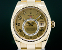 Rolex Sky Dweller 18K Yellow Gold / Champagne Dial Ref. 326938