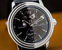 Blancpain Leman Timezone Dual Time SS Black Dial Ref. 2160-1130-53