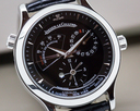 Jaeger LeCoultre Master Geographic SS Black Dial/Deployment Ref. 142.8.92