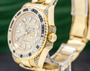 Rolex GMT Master II Yellow Gold Pave Dial / Sapphire & Diamond Bezel Ref. 116758SA 