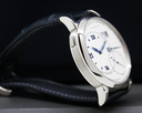 A. Lange and Sohne Grand Lange 1 18K White Gold Silver Dial / Blue Hands LIMITED Ref. 115.046