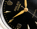 Rolex Brevet Oyster Precision Manual Wind 1950s Radium Gloss Dial Ref. 6422