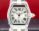 Cartier Roadster Silver Dial SS 38MM Ref. W62025V3