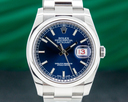 Rolex Datejust Blue Stick Dial / Oyster Bracelet Ref. 116200