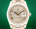 Rolex Day Date Presidential Everose Gold Silver Dial 40MM Ref. 228235