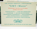 Rolex Vintage GMT Master Gilt Gloss Fuchsia Bezel FULL SET Ref. 1675