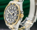 Rolex GMT Master II SS / 18K Yellow Gold Black Dial DISCONTINUED Ref. 116713LN