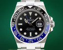Rolex GMT Master II Ceramic Black & Blue Batman SS Ref. 116710BLNR