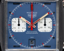 Heuer Vintage Monaco Steve McQueen Blue Dial c. 69-70 BOX AND PAPERS Ref. 1133B