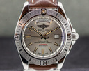 Breitling Galactic 44 Day Date SS / Leather Ref. A45320B9/G797