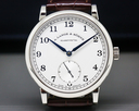 A. Lange and Sohne 1815 18K White Gold Silver Dial Ref. 235.026
