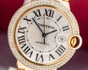 Cartier Ballon Bleu Rose Gold Diamond Bezel 44MM Ref. WE9008Z3