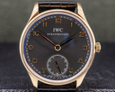 IWC Portuguese Hand Wound Silver Dial 18K Rose Gold Ref. IW545406