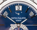 Patek Philippe Annual Calendar Chronograph Platinum Blue Dial Ref. 5960P-015