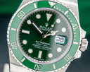 Rolex Submariner Green Ceramic Bezel Green Dial SS Ref. 116610LV