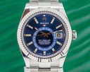 Rolex Sky Dweller Steel Blue SS / SS Ref. 326934