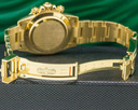 Rolex Daytona 18k Yellow Gold / Bracelet GREEN DIAL Ref. 116508