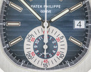 Patek Philippe Nautilus Chronograph SS Blue Dial / FULL SET Ref. 5980/1A-001