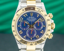 Rolex Daytona Blue Dial 18K Yellow Gold / SS Ref. 116523