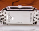 Jaeger LeCoultre Art Deco Reverso 18K White Gold / Bracelet Salmon Dial RARE Ref. 277.3.60